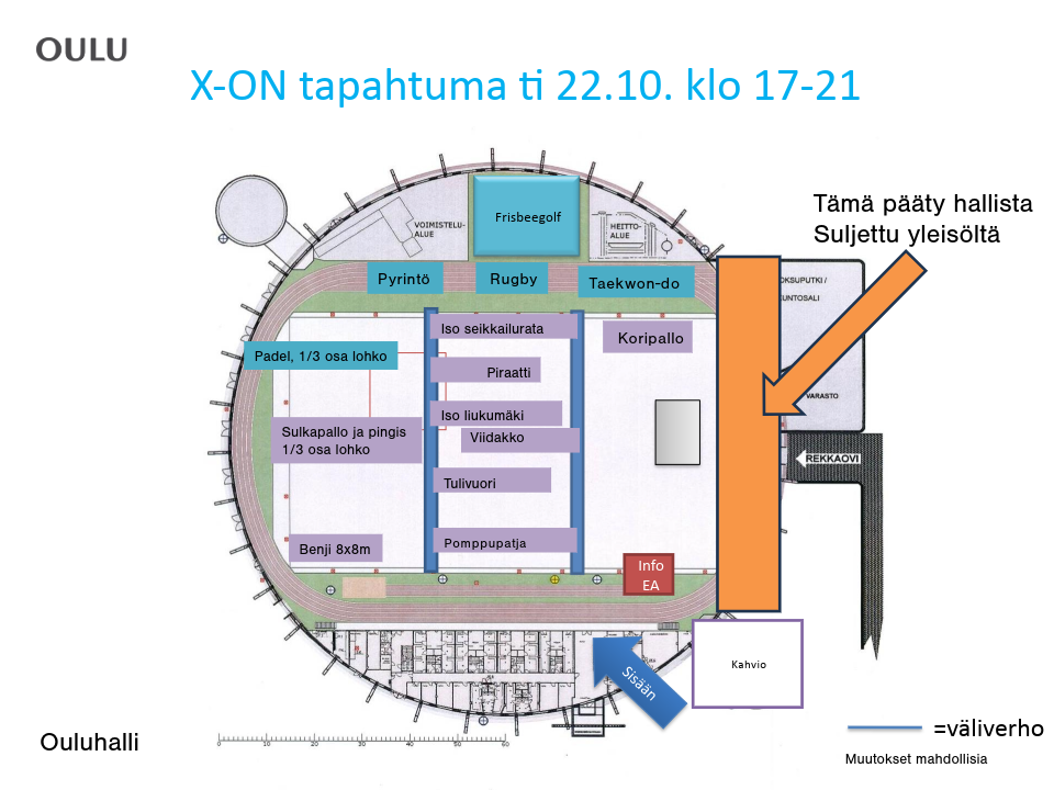 X-ON-tapahtuman pohjakuva.