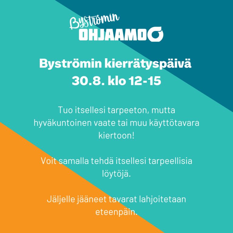 Byströmin kierrätyspäivä