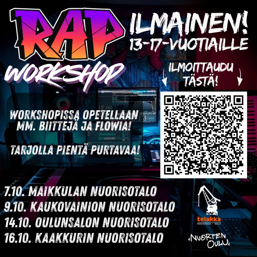 RapWorkshop-mainos