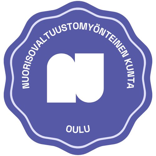 Nuorisovaltuustomyönteinen kunta-sertifikaatin logo