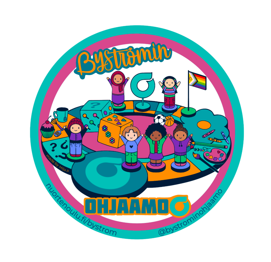 Logo designed by a young person for Byström One-Stop Guidance Centre